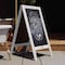 Flash Furniture Whitewashed Wooden A-Frame Magnetic Chalkboard HGWA-CB-4824-WHWSH-GG - alternate 8